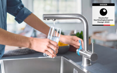 Küchen-Armatur mit Wasserfilter gewinnt Deutschen Nachhaltigkeitspreis