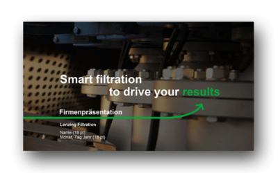 Smart filtration to drive your results – Firmenpräsentation